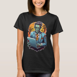 Untote Bürozeiten: Halloween-Ausgabe T-Shirt