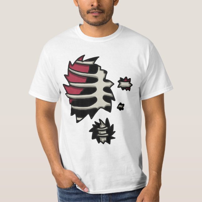Untotes Anatomie-Wert-T-Shirt T-Shirt (Vorderseite)
