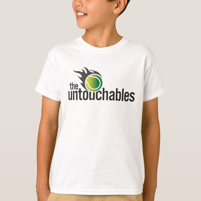 Untouchables-Tennis-Team-Jungen-T - Shirt (Vorderseite)