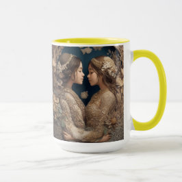 Untrennbare Anleihen: Kunst feiert beste Freunde Tasse