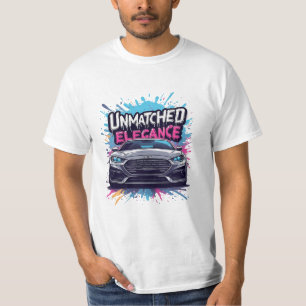 Unübertroffene Eleganz Sportlimousine Kunst T-Shirt