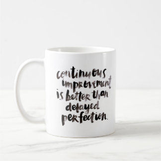 "Ununterbrochene Verbesserungs-… "- klassische Kaffeetasse