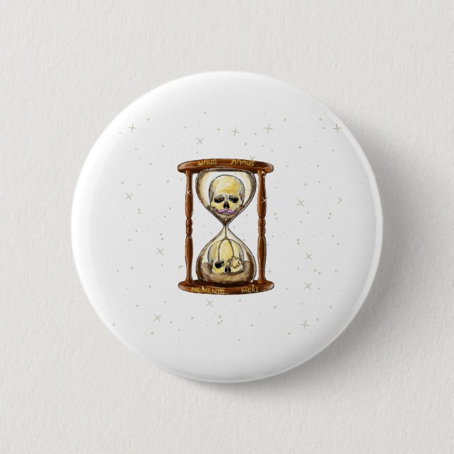 Unus Annus Memento Mori 2 Button (Vorderseite)
