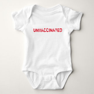 "UNVACCINATED" Baby Strampler