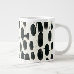 Unveränderlich I  Schwarze Wasserfarbe Jumbo-Tasse