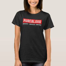 Unverblendet Unvaxxed Unafram Pureblut T-Shirt