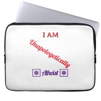 Unverblümt Atheistische T-Shirt Laptopschutzhülle
