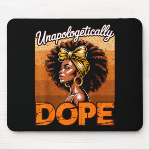 Unverblümt Schwarze Geschichte Junenth Frauen Mädc Mousepad