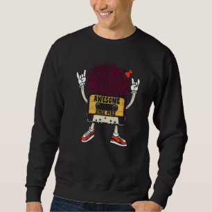 Unverblümt schwarzes Großartiges seit 1982 afrikan Sweatshirt