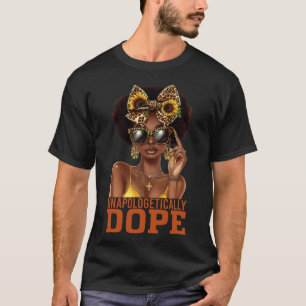 Unverblümt süchtig machender schwarzer Stolz Melan T-Shirt