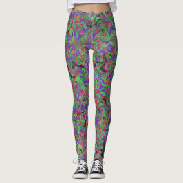Unverblümte Paint Swirl Haze Leggings