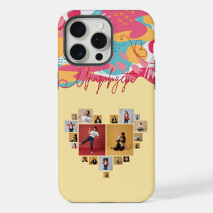 Unverblümte Personalisierte Feminine Fotocollage iPhone 15 Pro Max Hülle