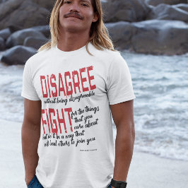 UNVEREINBARKEIT MIT DER BEKÄMPFUNG DER BEKÄMPFUNG T-Shirt