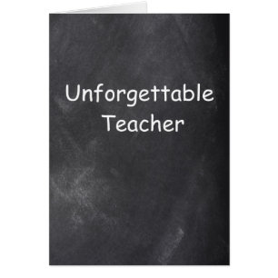 Unvergessliches Chalkboard-Design für Lehrer