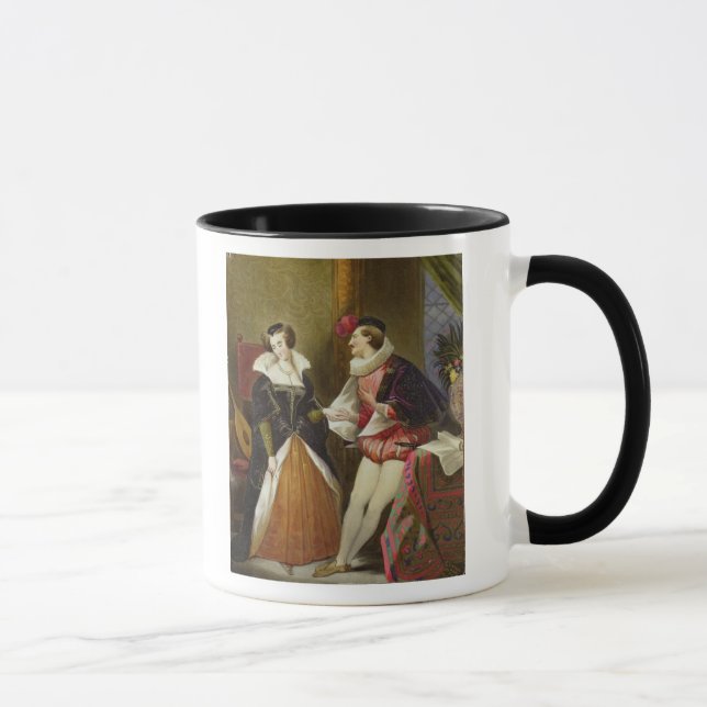 Unvergoltene Liebe Tasse (Rechts)