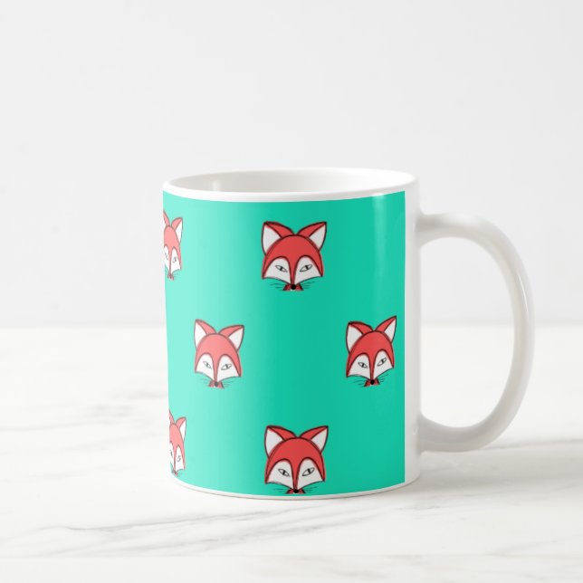 unverschämte Fuchs-Tasse Kaffeetasse (Rechts)
