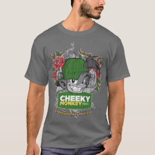 Unverschämter Affe - Grau T-Shirt