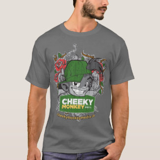 Unverschämter Affe - Grau T-Shirt