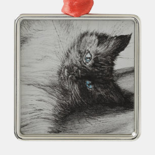 Unverschämtes Baby Silbernes Ornament