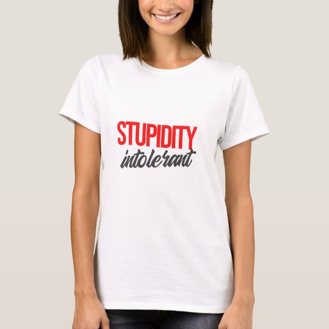 Unverträglichkeit T-Shirt (Vorderseite)