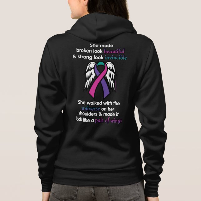 UNVERZICHTBAR...Schilddrüsenkrankheit Hoodie (Rückseite)