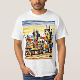 Unvollendete Wüstenstadt T-Shirt