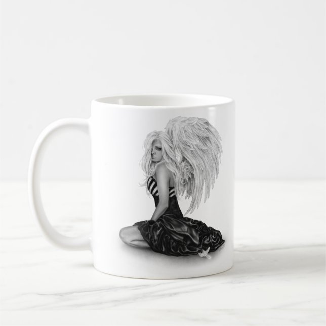 Unvollständige Engels-Tasse Kaffeetasse (Links)