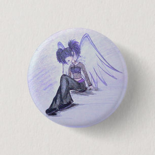"Unvollständiger Engels-" (lila) Knopf Button
