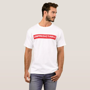 Unvorhersehbare, lockere Strafverfolgung T-Shirt