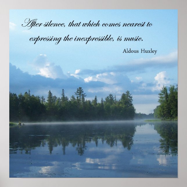 Unvorstellbare Musik Poster (Vorne)