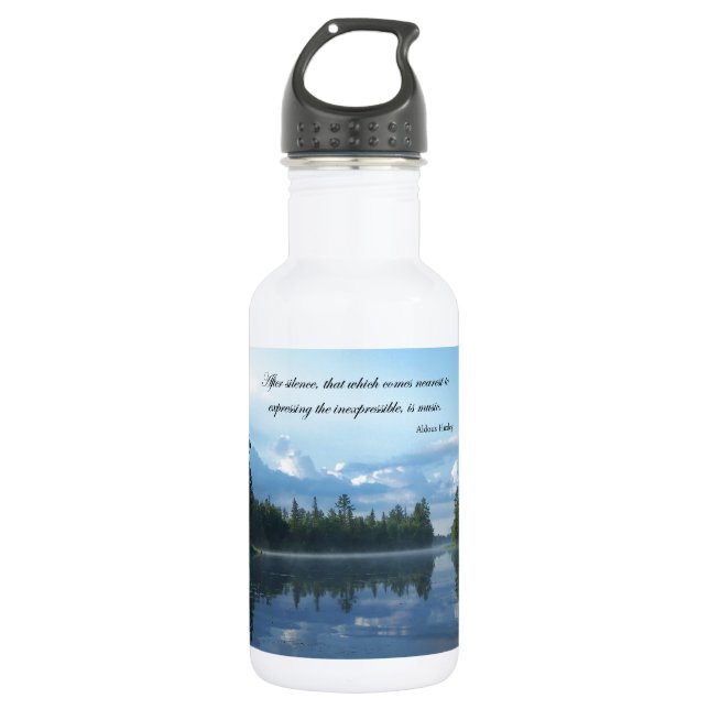 Unvorstellbare Musik Trinkflasche (Vorderseite)