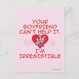 unwiderstehlich postkarte
