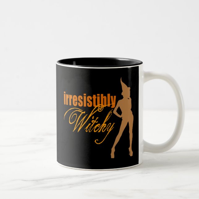Unwiderstehlich Witchy Zweifarbige Tasse (Rechts)