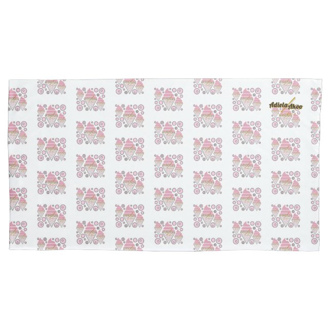 Unwiderstehliche Eiscreme-Pillowcases Kissenbezug (Vorderseite)