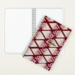 Unwiderstehliche Eiscreme Sprinkles Berry-Notebook Notizbuch