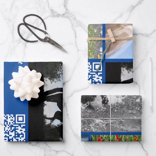 unwiderstehlicher Hack von Welpe-Liebe Geschenkpapier Set (Vorderseite)