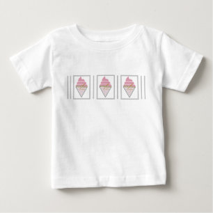 Unwiderstehliches Eiscreme Baby T - Shirt von Adie