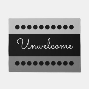 Unwillkommene Tor-matte Fußmatte