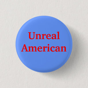 Unwirklicher amerikanischer Knopf Button