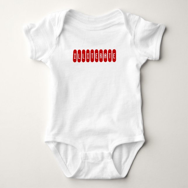 UNWISSEND BABY STRAMPLER (Vorderseite)