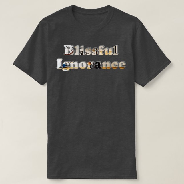 Unwissenheit T-Shirt (Design vorne)