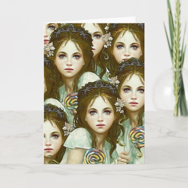 UNWOHLSEIN FEIERTAGSKARTE (Vorderseite)