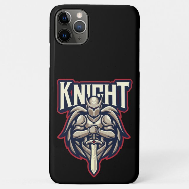 Unwohnliche Ritter Case-Mate iPhone Hülle (Rückseite)