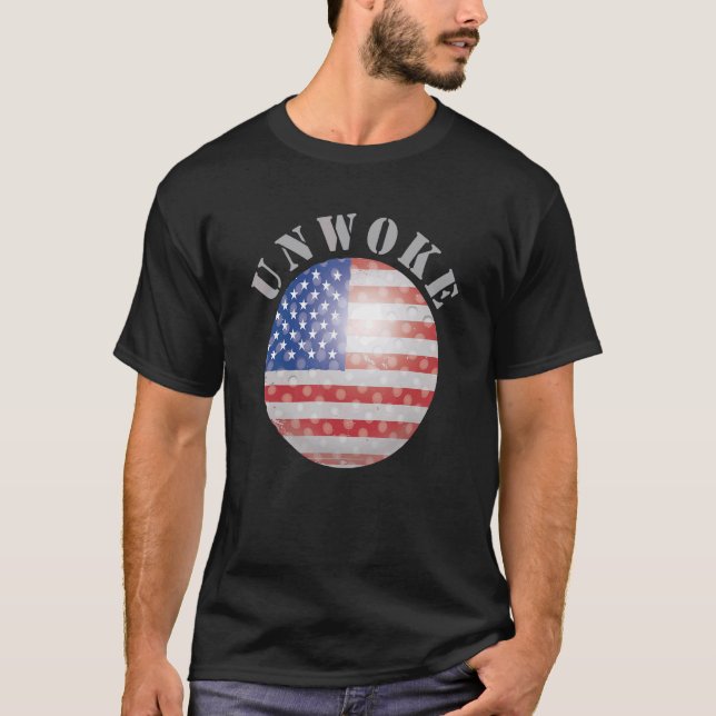 Unwoke Golfsport Golfing T-Shirt (Vorderseite)