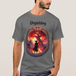 Unyielding: Der Pfad des einsamen Kriegers T-Shirt