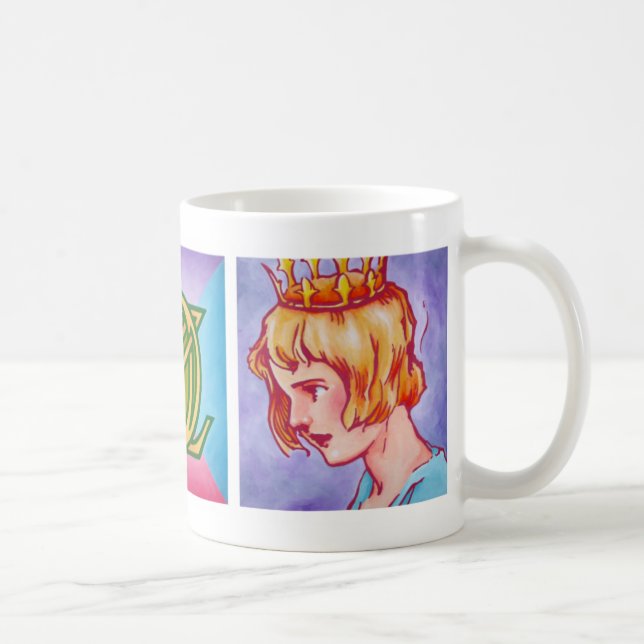 Unze-Kaffee-Tasse - Unze mit Dorothy u. Ozma Kaffeetasse (Rechts)
