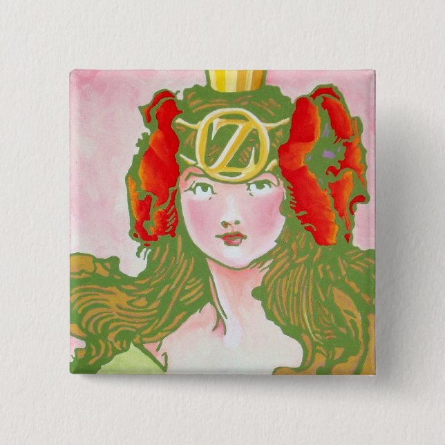 Unze Pinback - Ozma Button (Vorderseite)