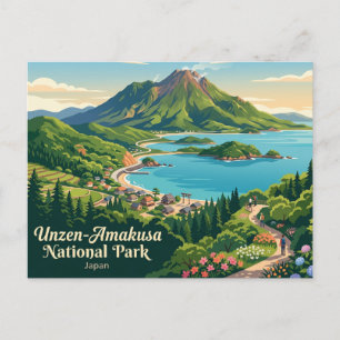 Unzen-Amakusa-Nationalpark Japan Postkarte