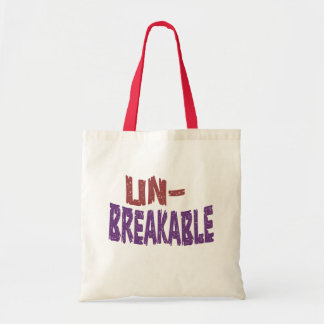 Unzerbrechliche Bold- und Resilient-Typografie Tragetasche