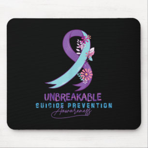 Unzerbrechliche Depression Suizidprävention Mousepad